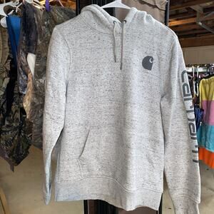 Carhartt Gray Pullover Relaxed Fit Medium (8/10) Hoodie.